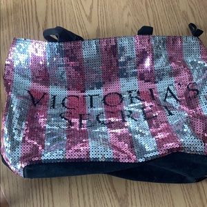 Sequin Victoria’s Secret tote